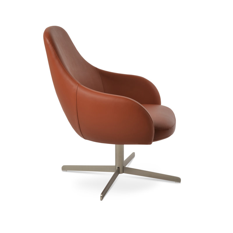 Fauteuil pivotant 4 étoiles Gazel, Cannelle