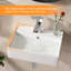 Belfry Bathroom Catrine 45mm L x 31mm W White Ceramic Rectangular Sink with Overflow
