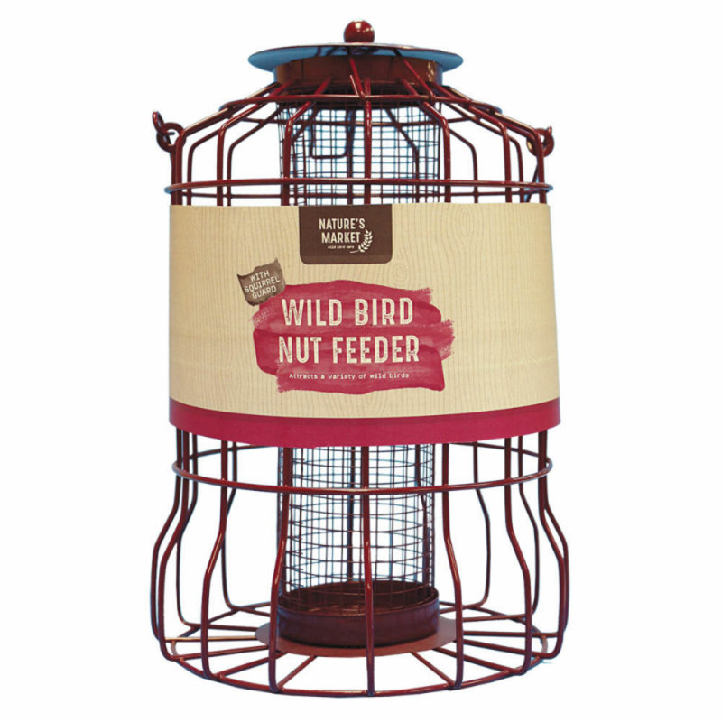 Eva Metal Hanging Decorative Bird Feeder
