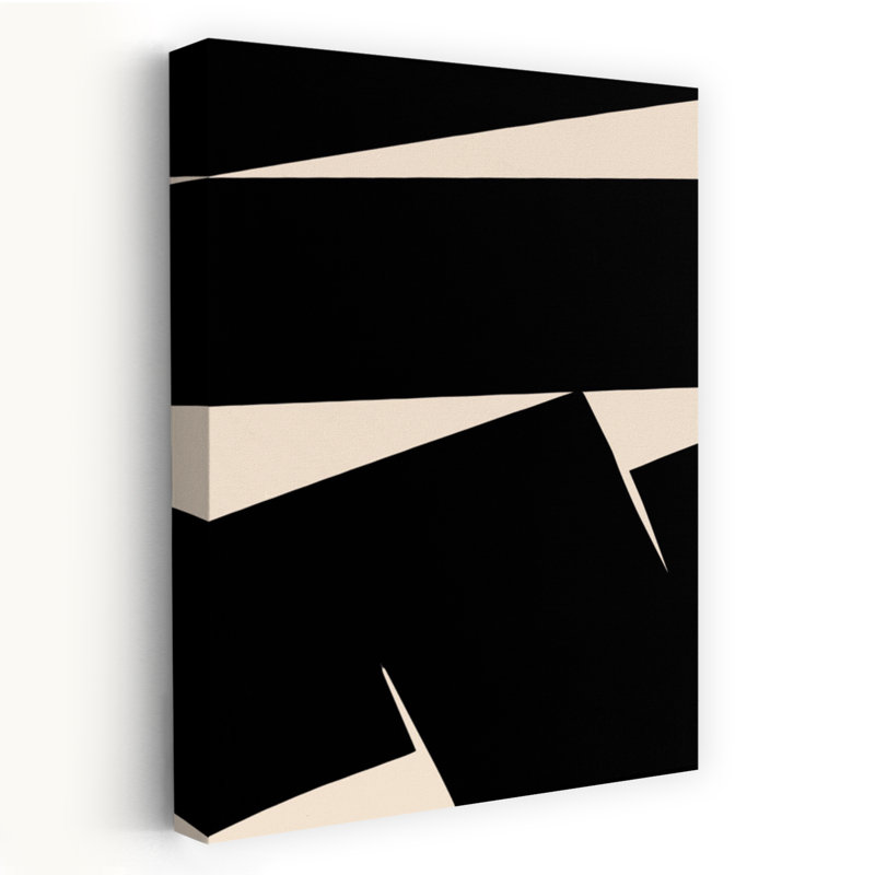 Art contemporain abstrait géométrique contemporain, H 24 po x l 16 po