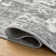 Modern Distressed Non-Slip Washable Rug