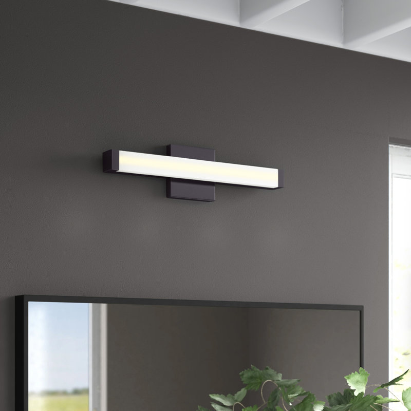 Sydni Dimmable LED Bath Bar, Bronze