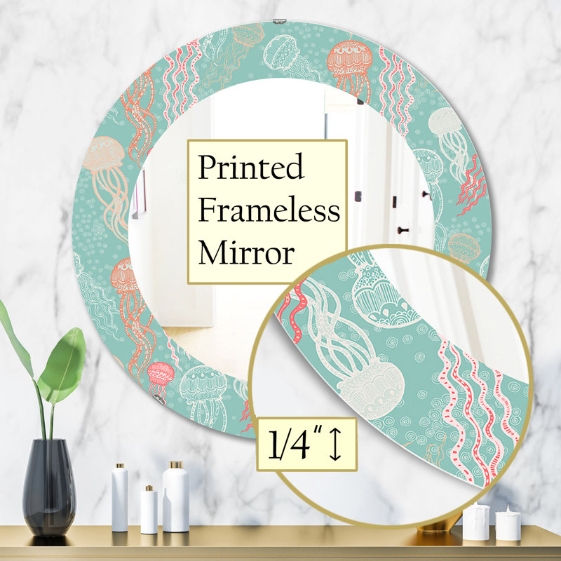 Mirror, 31.5" H x 31.5" W