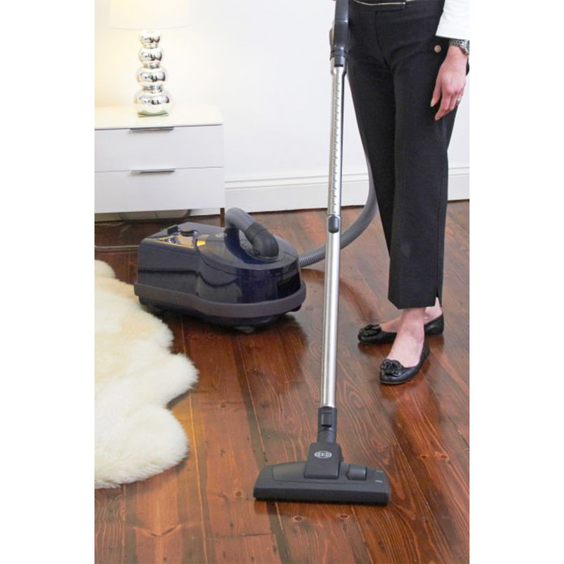 Sebo D2 ePower Cylinder Vacuum Cleaner, Navy Blue