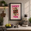 Lucky You Playing Card Retro - Wrapped Canvas-1641269020-1641269028