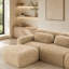 Repose-pieds en tissu moelleux-43416016