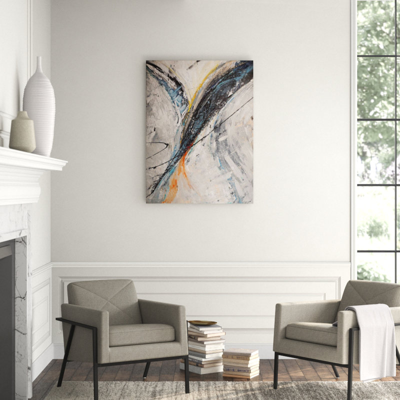 Convergence - Artist Enhanced Canvas Print, 48" H x 36" W x 1.5" D, Wrapped Canvas