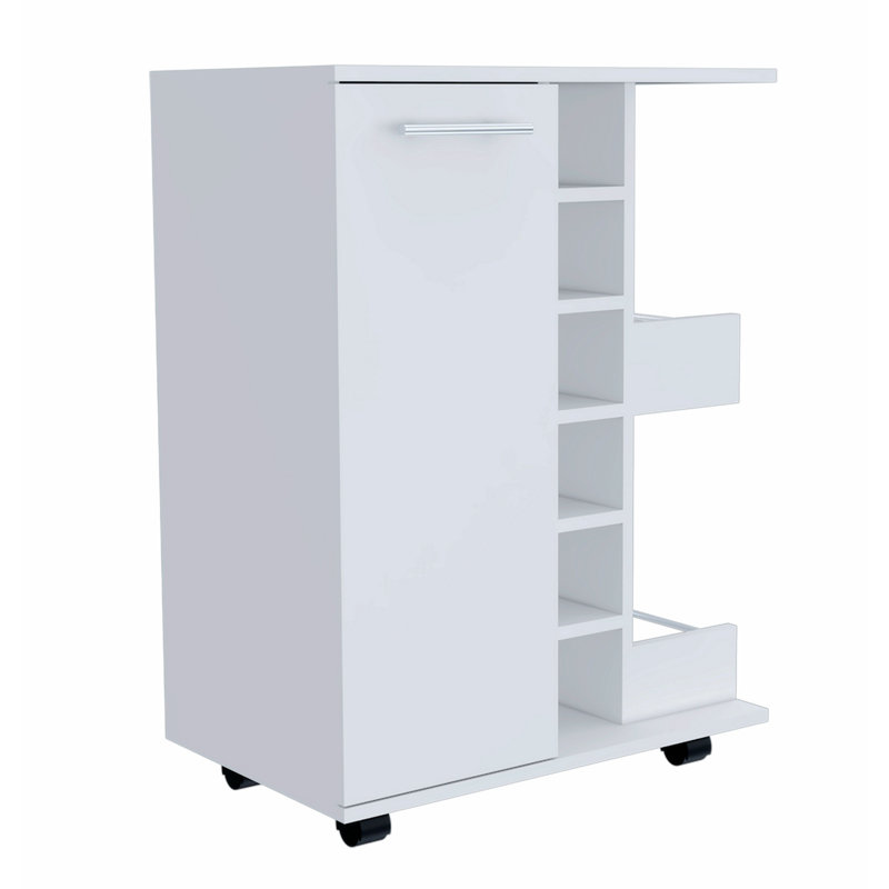Chariot-bar Oweta avec quatre roulettes - H 32,61 po x l 15,01 po x P 23,91 po