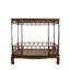 Lit de jour simple en bois massif