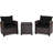 Chunn 2 - Person Patio Conversation Sets with Cushions-182517363-159097450