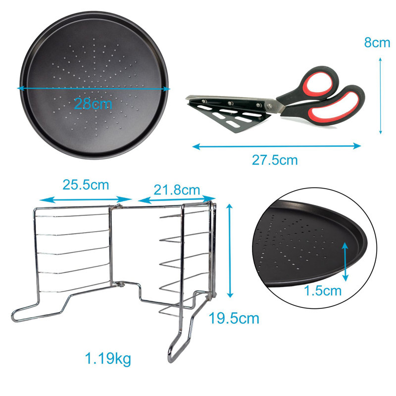 Belfry Kitchen Miliou Non-Stick Carbon Steel, Stainless Steel Baking Tray