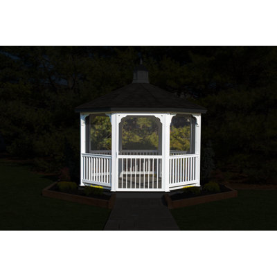 YardCraft Metal Screen for Gazebo