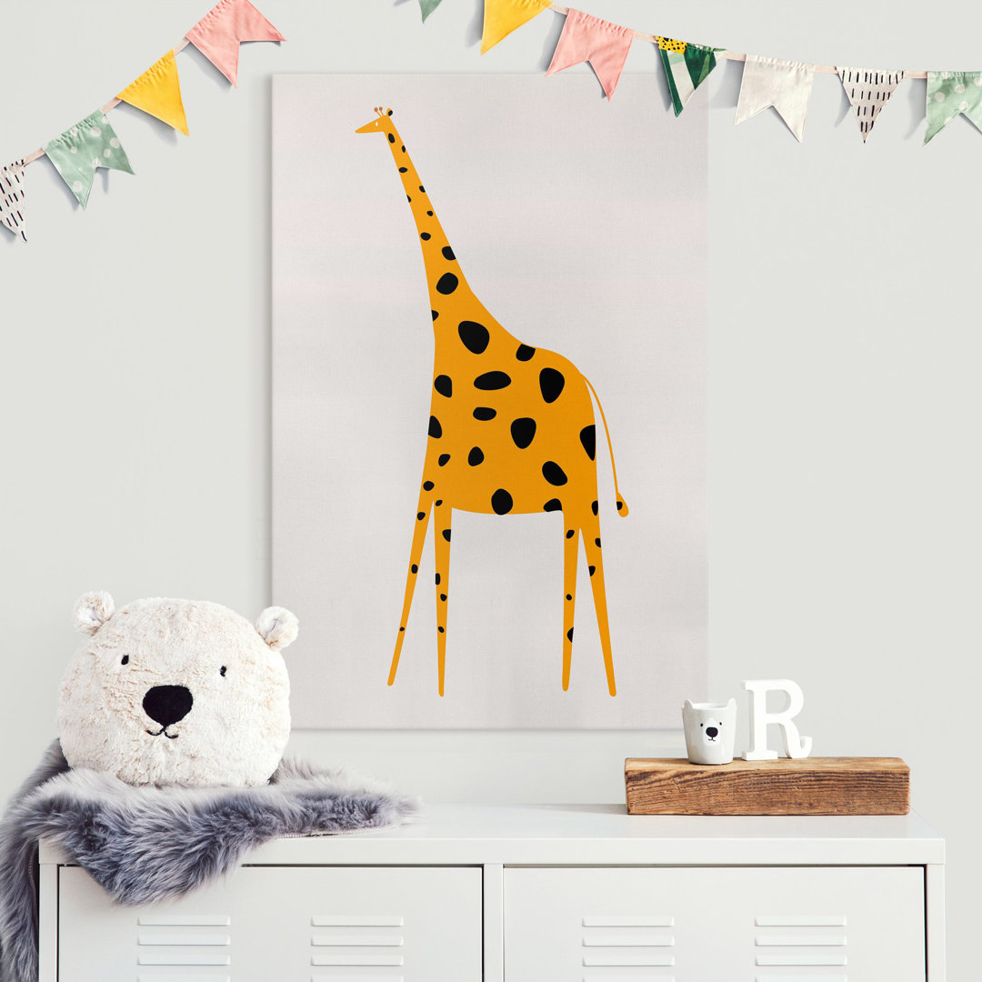 Leinwandbild Giraffe