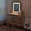 Ensemble de coiffeuse Avitaz avec miroir à luminosité réglable 3 modes et tabouret rembourré-33457582