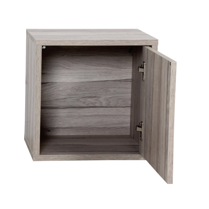 Skandi Accent Shelf, Grey Oak