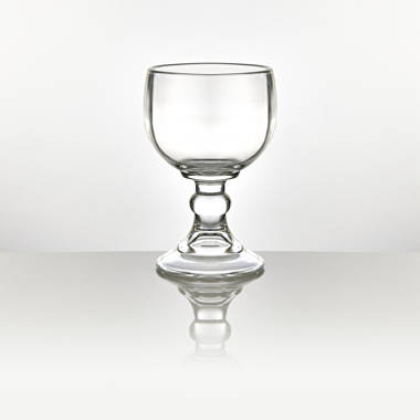 NUDE Dual Set of 2 Lead Free Crystal Espresso Glasses 5 oz.