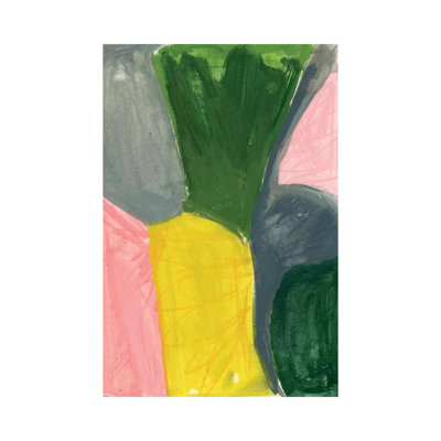 Painterly Color Block by Joy Ting - Wrapped Canvas Gallery-Wrapped Canvas Giclée