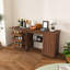 Table pliante de couture et d'artisanat 4-en-1 avec roues verrouillables, tablettes de rangement pour petits appartements-1027162694-1027162696