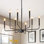 Lustre classique / traditionnel à 8 lumières de style bougie Tybria