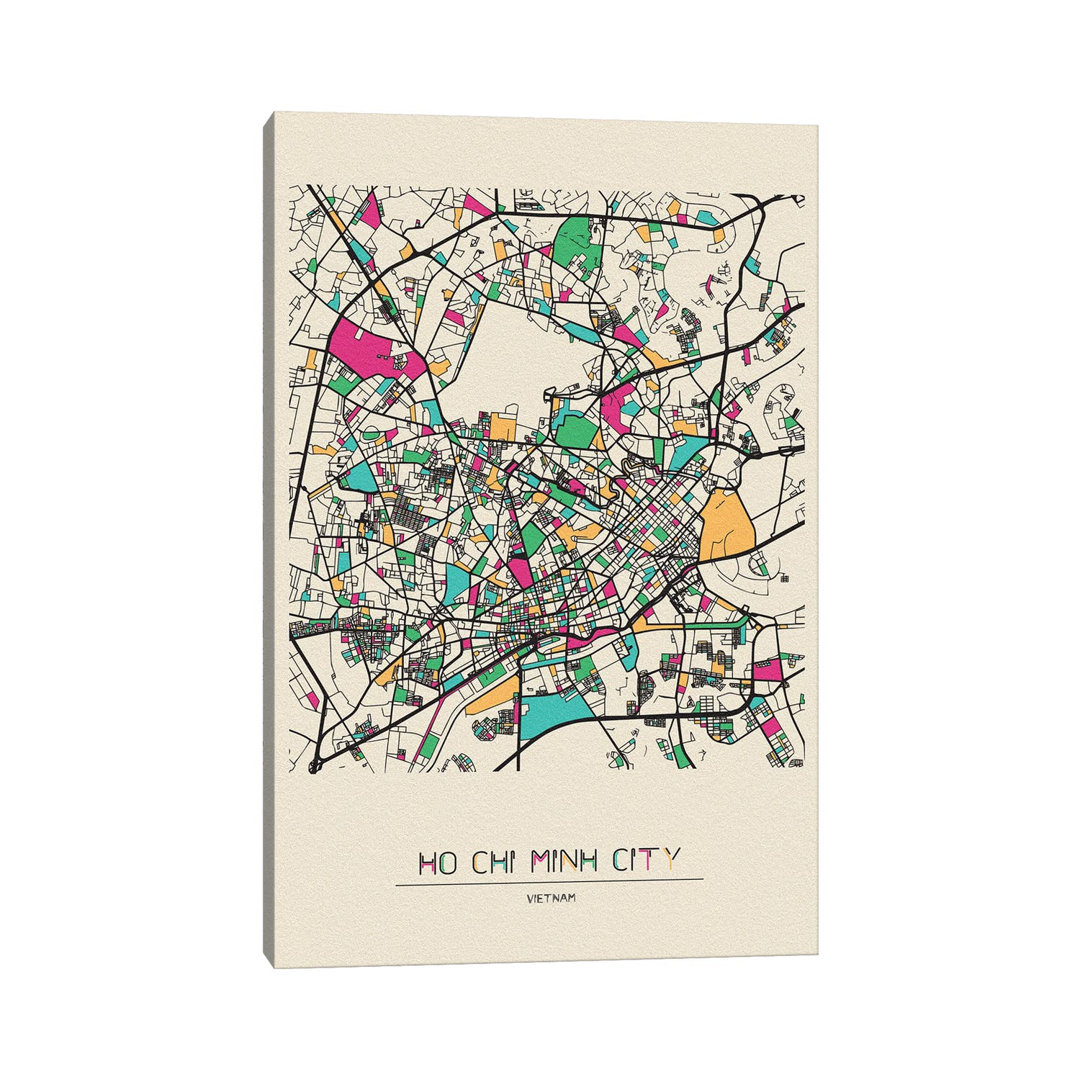 Ho Chi Minh City, Vietnam Map