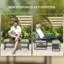 Wicker 9 - Person Garden Lounge Set with Cushions-1178311090