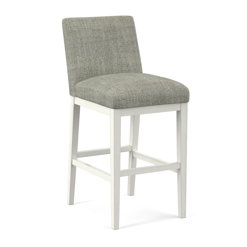 Upholstered Stool, 61643-61, White