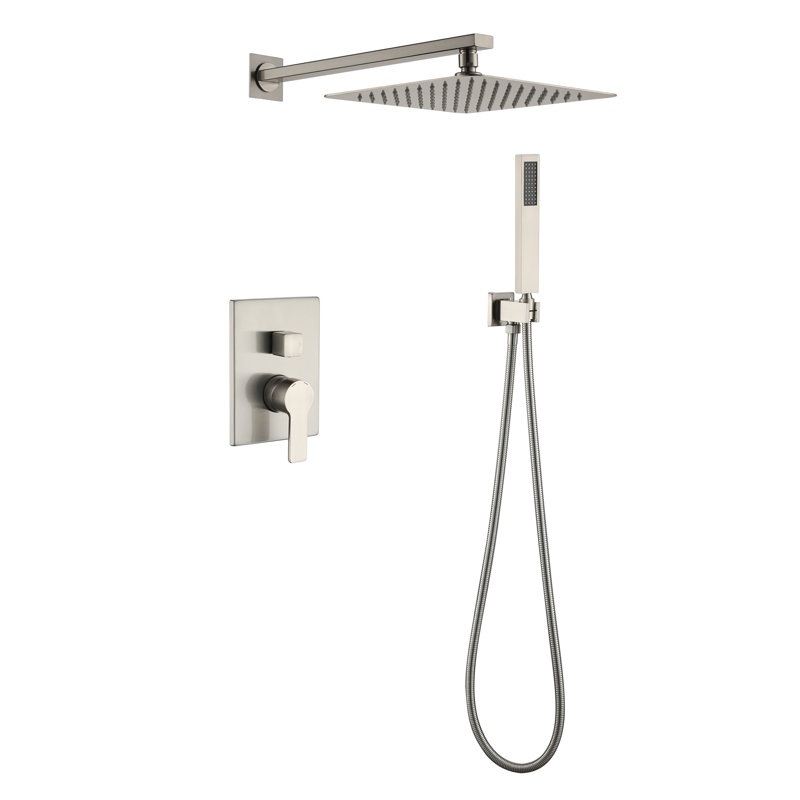 All-In-One Kit with Rough in-Valve, Brushed Nickel