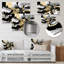 - Décoration murale abstraite en métal-87828047