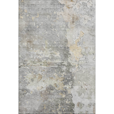 Premium Machine Washable Barry AMF1234 Abstract Rug