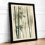 Bamboo in Mist Japandi - Framed Print-1045360787-1045360785