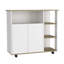 Îlot de cuisine, une armoire