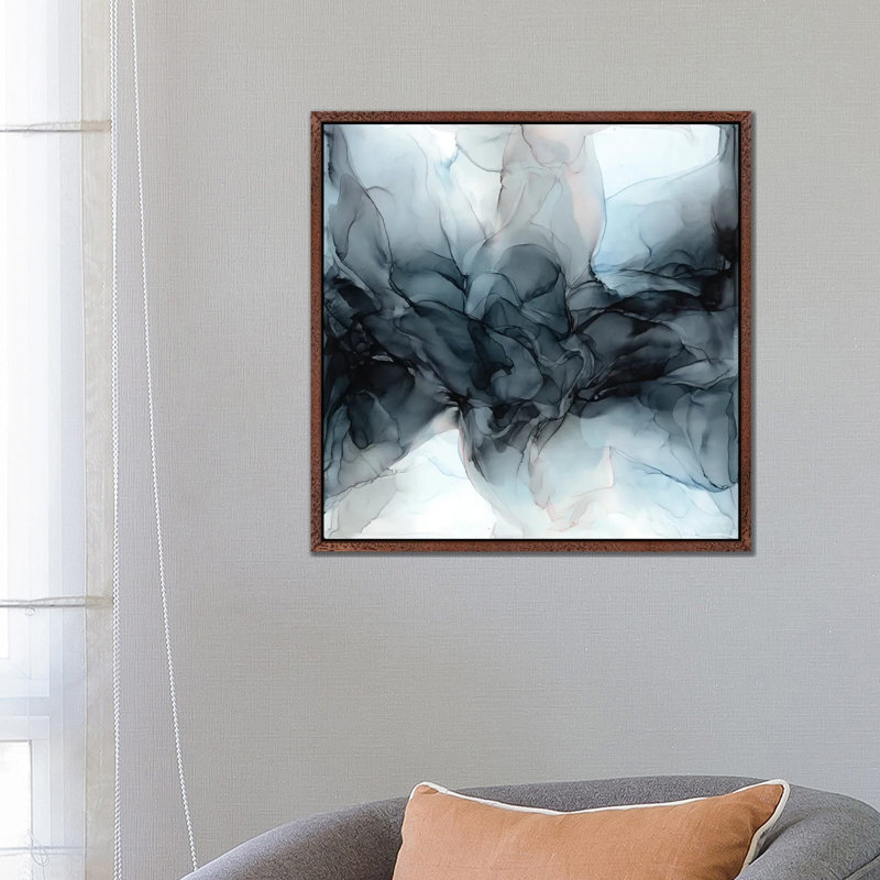 Thundercloud by Elizabeth Karlson - Print on Canvas, Brown Framed, 66.04 cm H x 66.04 cm W