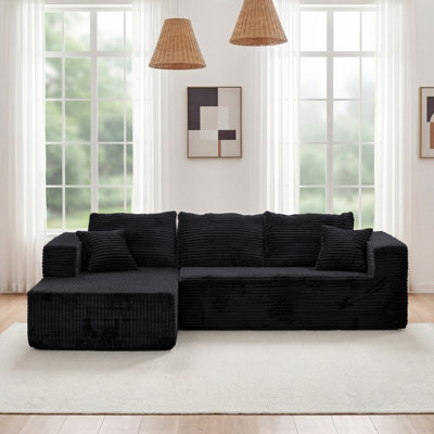 Canapé modulaire à compression de 108,66 po Kapellen