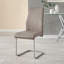 Scottsmoor Modern High Gloss & Glass Dining Table with 6 Luxury Faux Leather Chairs-2078360362