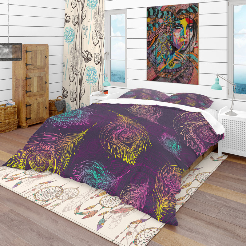 Ensemble de housse de couette sud-ouest, Housse de couette très grand + 2 taies décoratives
