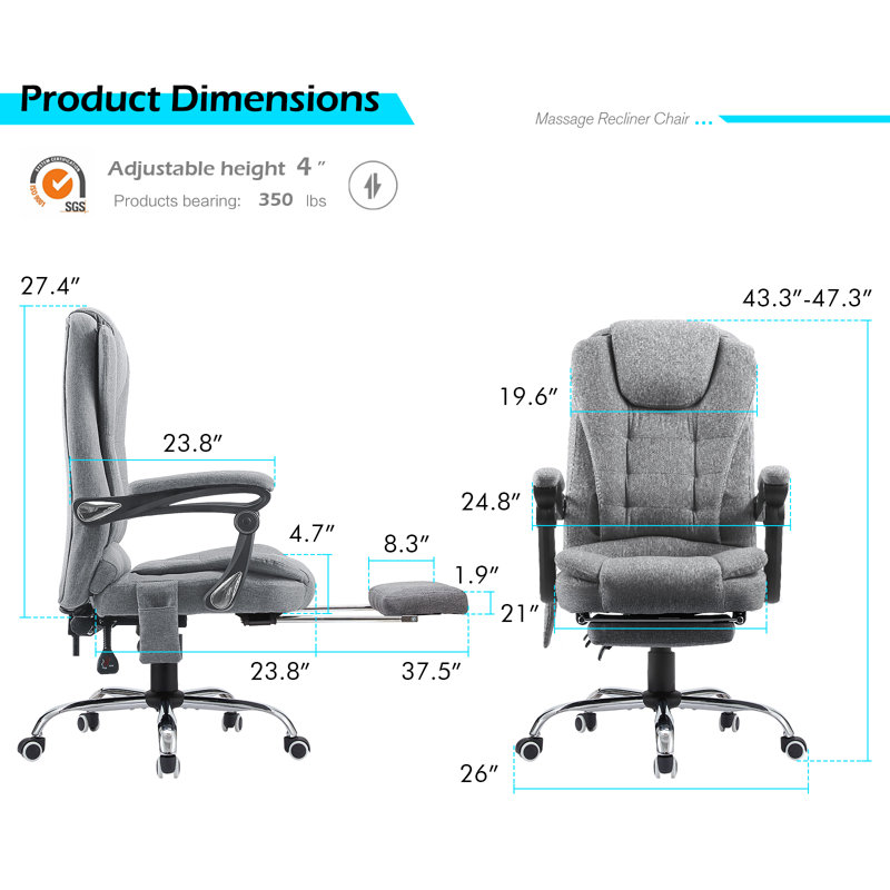 Fauteuil de direction ergonomique Kelsyn
