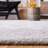 Micro-Loop Hand Tufted Cotton With Latex Geometric Rug-2105467959