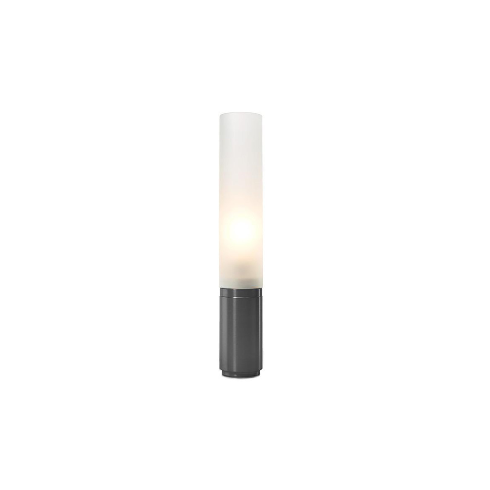 Elise Novelty Table Lamp, Black, 18" H x 3" W x 3" D