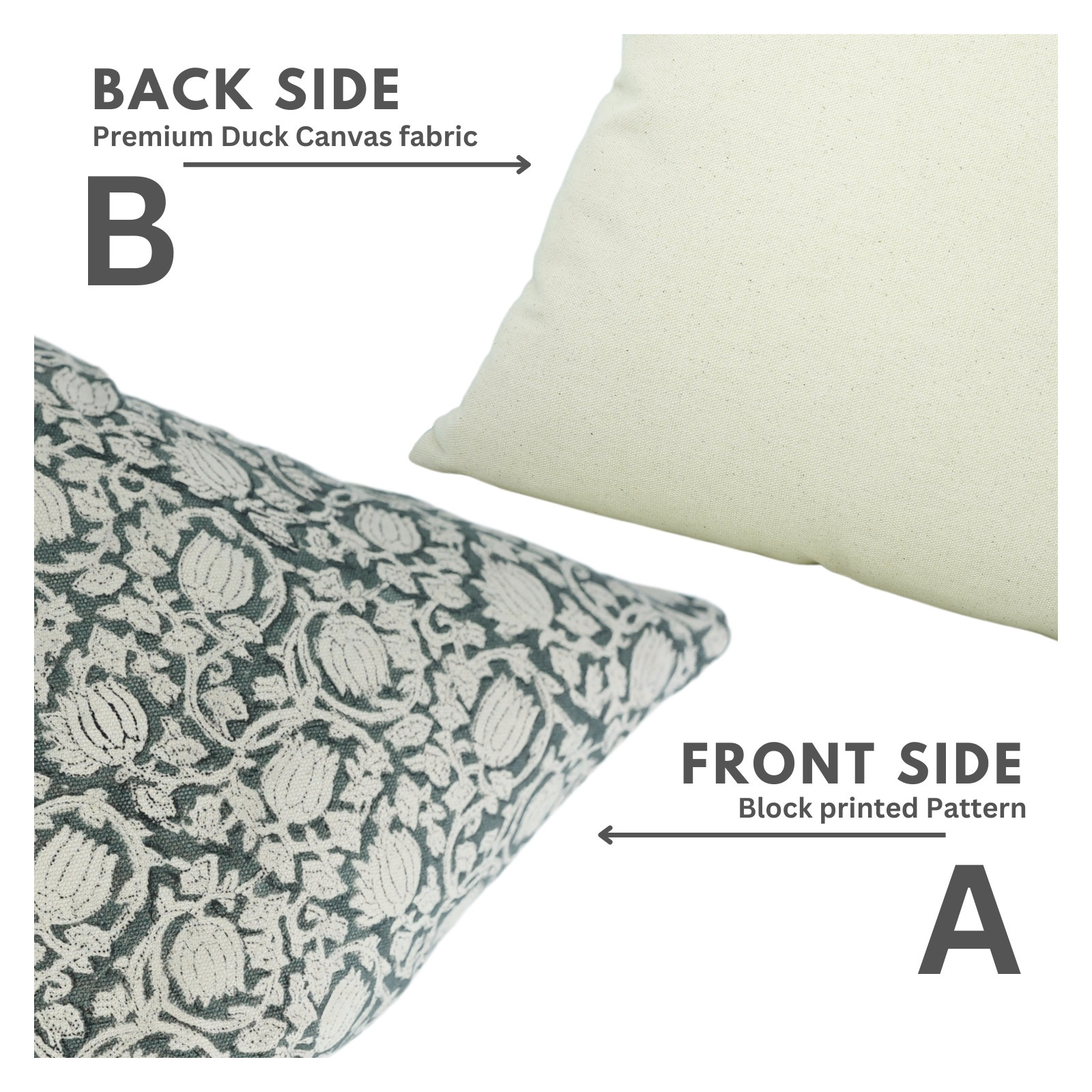 Wilkes Cotton Indoor/Outdoor Pillow Cover, 18" x 18"