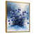 Toile avec cadre flottant or