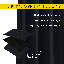 Rideaux obscurcissants pour chambre à coucher à triple tissage en microfibre à œillets avec panneaux isolants unis et rideaux pour salon-710675334-715293110