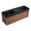 Meuble-lavabo mural 60 po avec lavabo, lavabo à double rebord épais en résine-1503437