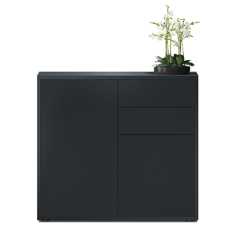 Sideboard Mcdevitt, Black (Matt)
