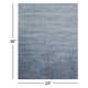 Hannon Hand Loomed Blue Rug