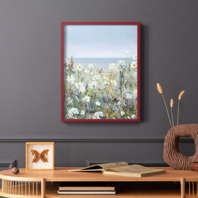 Wild Sea Breeze I Framed Print - Solid Wood