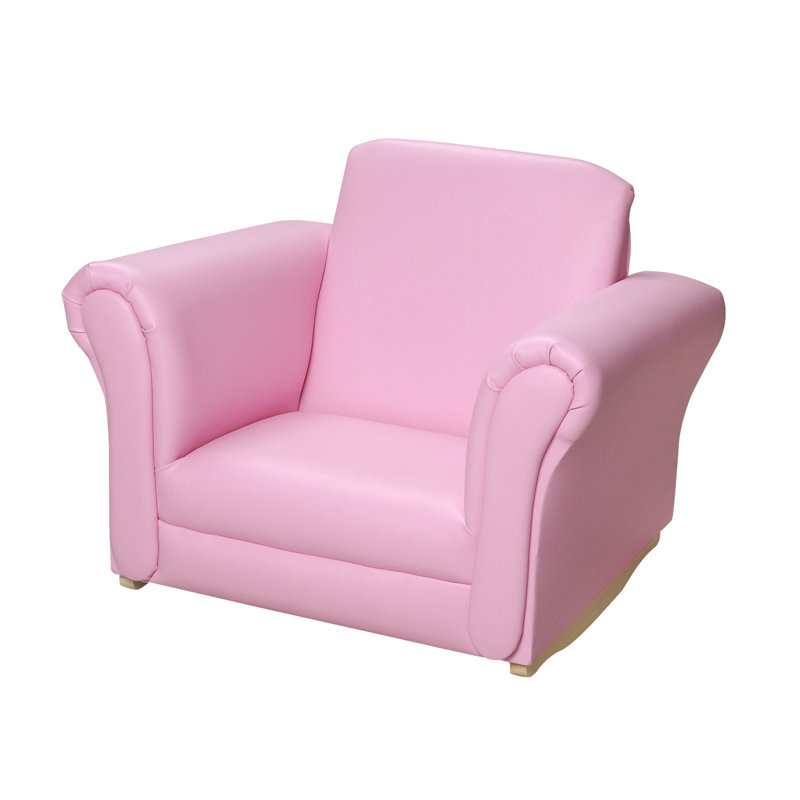 Fauteuil club pour enfants Iverson, Rose