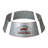 40.5"D Christmas Galvanized Metal Truck Tree Collar(KD)