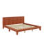 Base de lit plateforme avec tête de lit haute, support à lattes de bois, aucun sommier requis-786143449-786143451