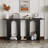 Soliloquy 60" Console Table With Bottom Shelf-1379573554