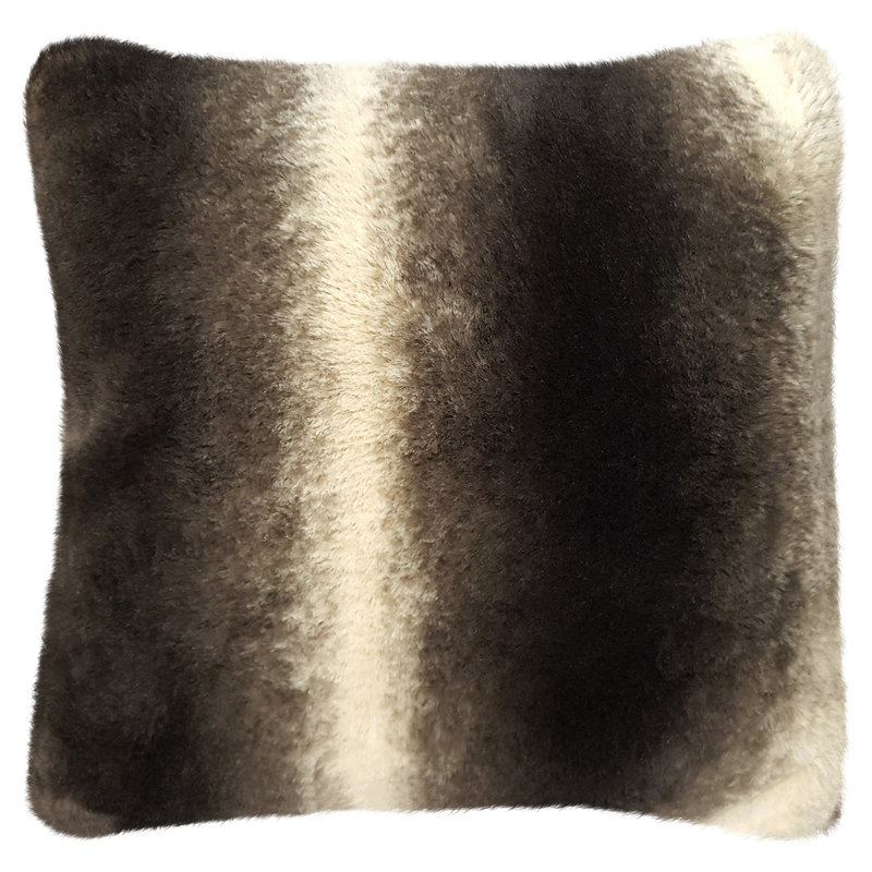 Lindfield Animal Print Square Euro Cushion, Brown